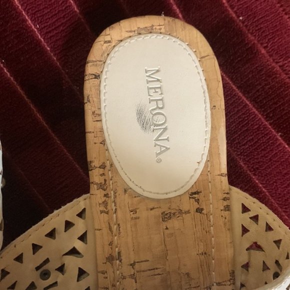 Marina White Studded Sandals - Picture 3 of 5